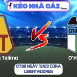Soi kèo Deportes Tolima vs O’Higgins (07:30 ngày 12/03, Copa Libertadores) 9 Soi kèo Deportes Tolima vs O’Higgins (07:30 ngày 12/03, Copa Libertadores)